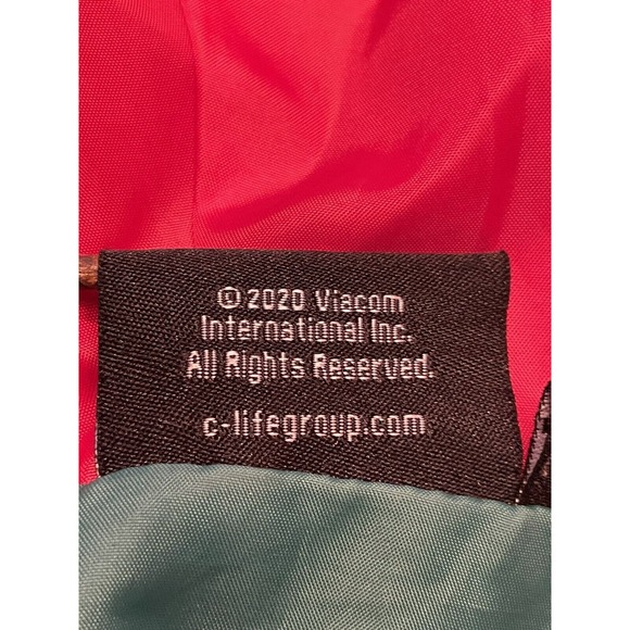 large MTV retro style rain jacket hooded multicolor - Picture 7 of 10